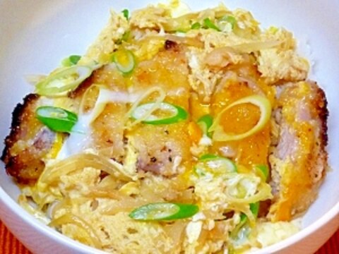 塩麹で♪　揚げずに♪　カツ丼